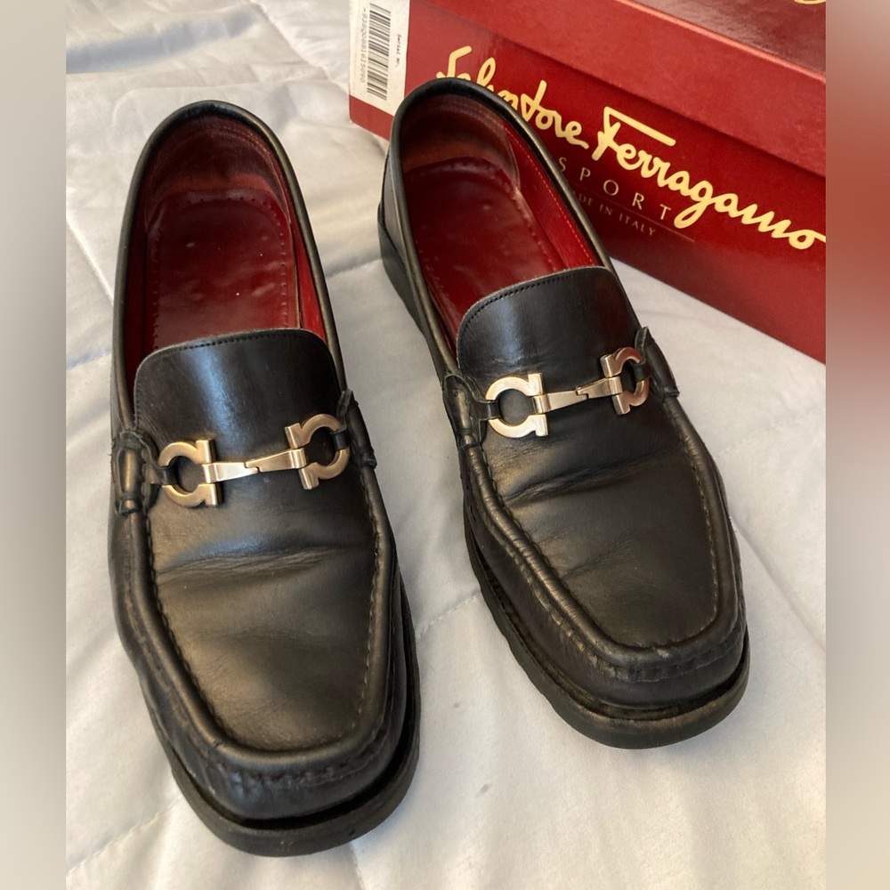 Salvatore Ferragamo Loafers Ex Cond